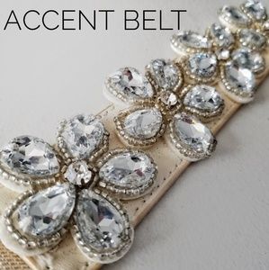 Rhinestone Accent Belt
